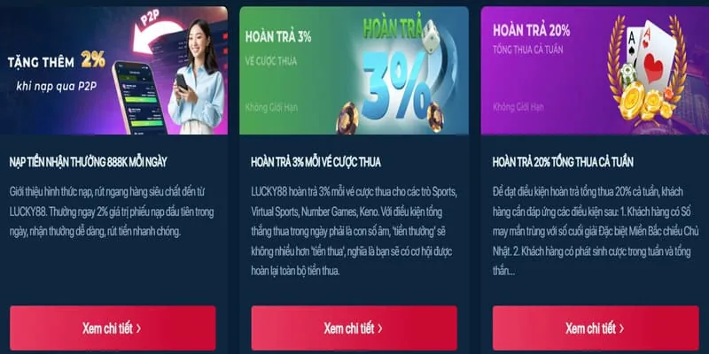 Hoàn trả không giới hạn nhatvip